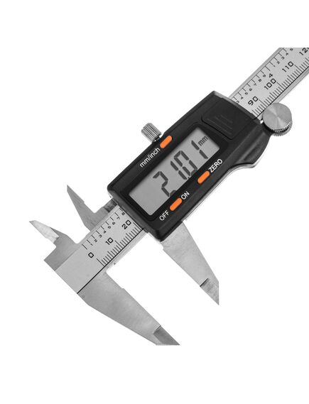 Штангенциркуль 150 мм электронный с глубиномером DENZEL 31613, фото , изображение 4 - Метэкс