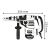 Перфоратор BOSCH SDS-Plus (800 Вт) GBH 3-28 DFR (061124A000), фото , изображение 3 - Метэкс