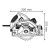 Пила дисковая BOSCH (190 мм, 1600 Вт) GKS 65 (0601667000), фото , изображение 2 - Метэкс