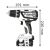 Дрель-шуруповёрт аккум. BOSCH (2 а/б 2А*ч 18В, ЗУ) GSR 18-2-LI Plus (06019E6120), фото , изображение 3 - Метэкс