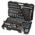Набор инструментов 1/2", 3/8", 1/4" пластиковый кейс 216 предметов GROSS 14157, фото , изображение 2 - Метэкс