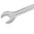 Ключ комбинированный 18 мм полированный хром MATRIX 15162, фото , изображение 2 - Метэкс