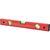 Уровень алюминиевый 1000 мм 3 глазка, красный, линейка MATRIX 33229, фото  - Метэкс