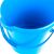 Ведро пластмассовое круглое 12 л голубое ELFE 92956, фото , изображение 3 - Метэкс