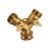 Разветвитель 2-х канальный латунный G3/4" PALISAD 66523, фото , изображение 2 - Метэкс
