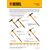 Кирка-топор 2250 г фиберглассовая обрезиненная рукоятка 900 мм DENZEL 21837, фото , изображение 3 - Метэкс